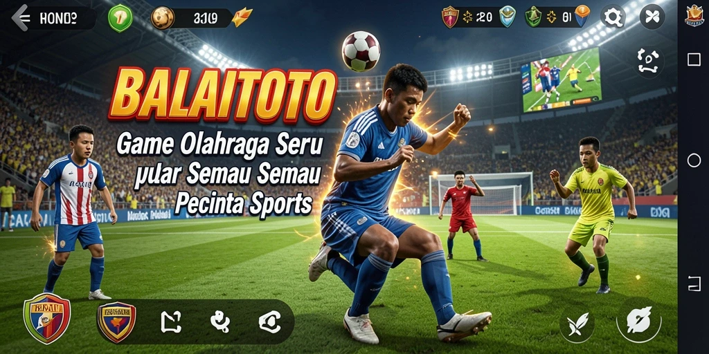 Tampilan menarik dari gameplay BALAITOTO dengan aksi olahraga dinamis.