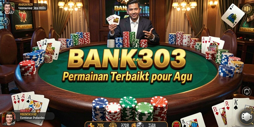 Gameplay seru poker di BANK303 dengan grafis menawan.