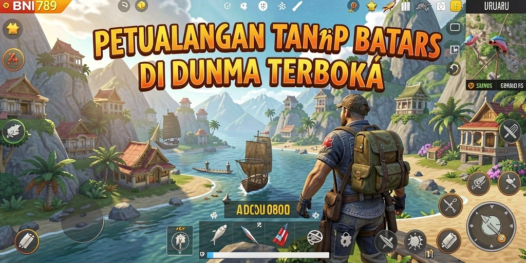 Tampilan menarik dari gameplay Open World BNI789 yang memukau.