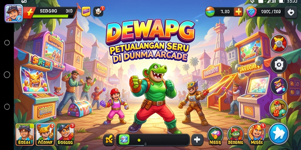Gambaran gameplay menarik dan tantangan seru di DEWAPG.
