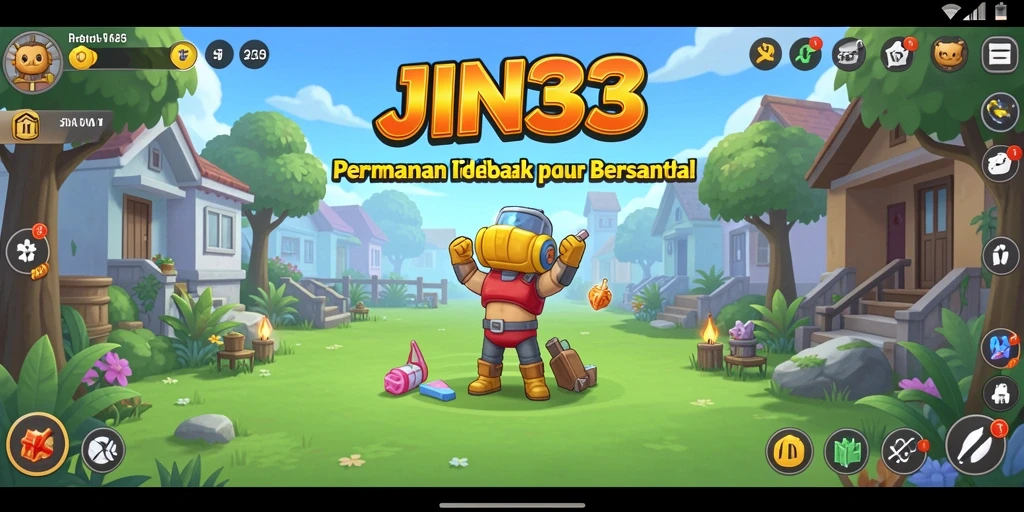 Tampilan gameplay <strong>JIN33</strong> yang menawan dan mudah dipahami.