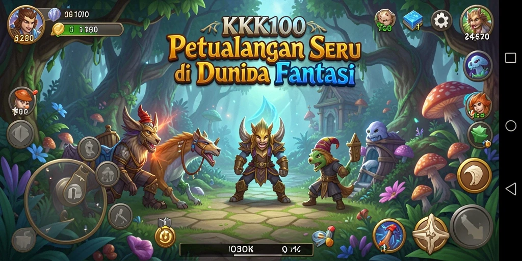 Gameplay seru KPK100 menampilkan petualangan penuh warna dan tantangan.