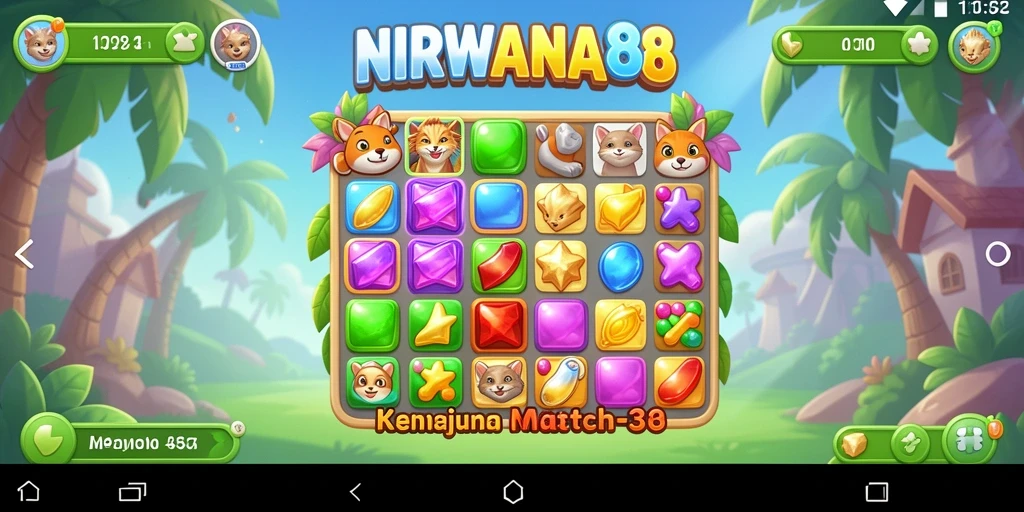 Tampilan gameplay seru NIRWANA88 yang penuh warna.