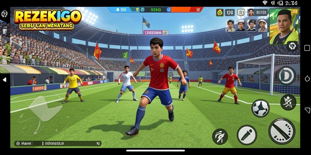Tampilan gameplay <strong>REZEKIGO</strong> yang seru dan penuh aksi.